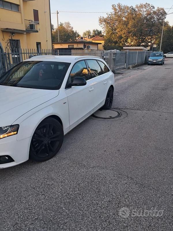 Usata Audi A4 S-Line 2010 Bianco Station wagon