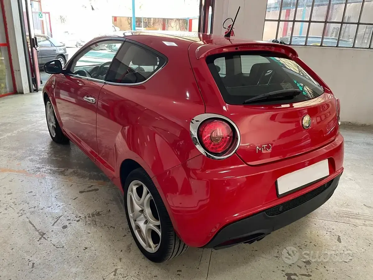 Usata Alfa Romeo MiTo Distinctive 135 CV (99 kW) 2009 Rosso Utilitaria