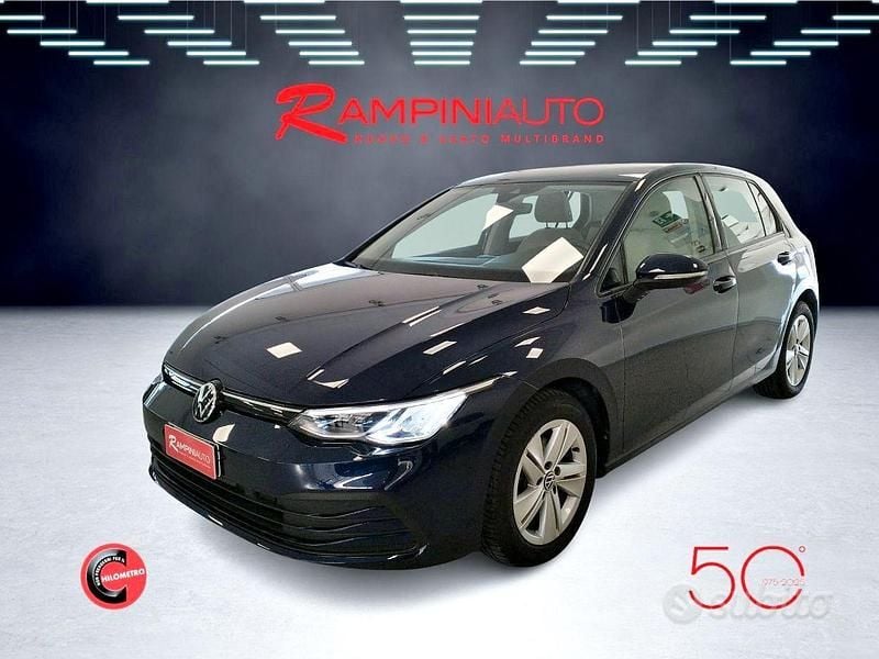 Usata VW Golf VII 115 CV (84 kW) 2021 Blu Utilitaria