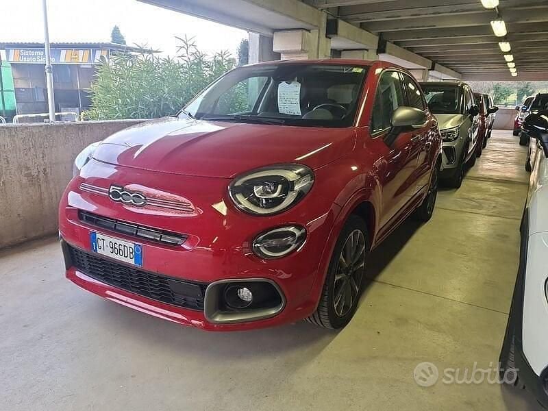 Usata Fiat 500X Sport 131 CV (96 kW) 2024 Rosso SUV