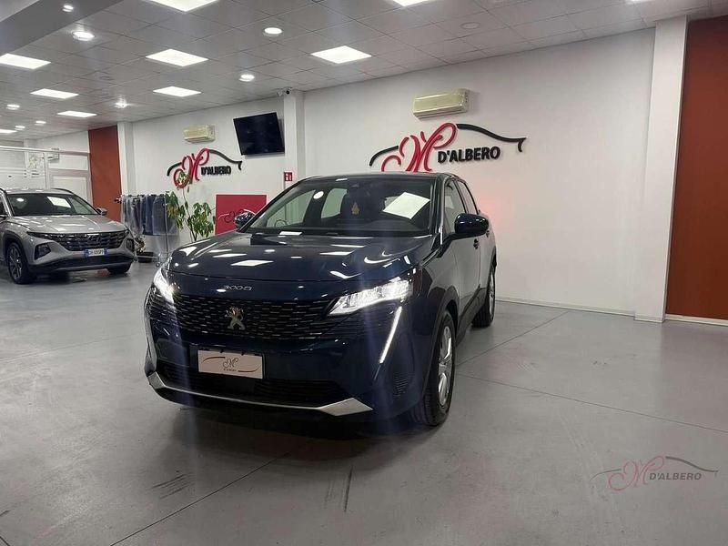 Usata Peugeot 3008 Allure 131 CV (96 kW) 2021 Blu/azzurro SUV