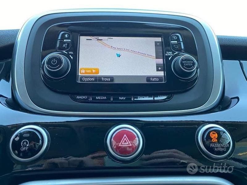 Usata Fiat 500X 120 CV (88 kW) 2016 Nero SUV