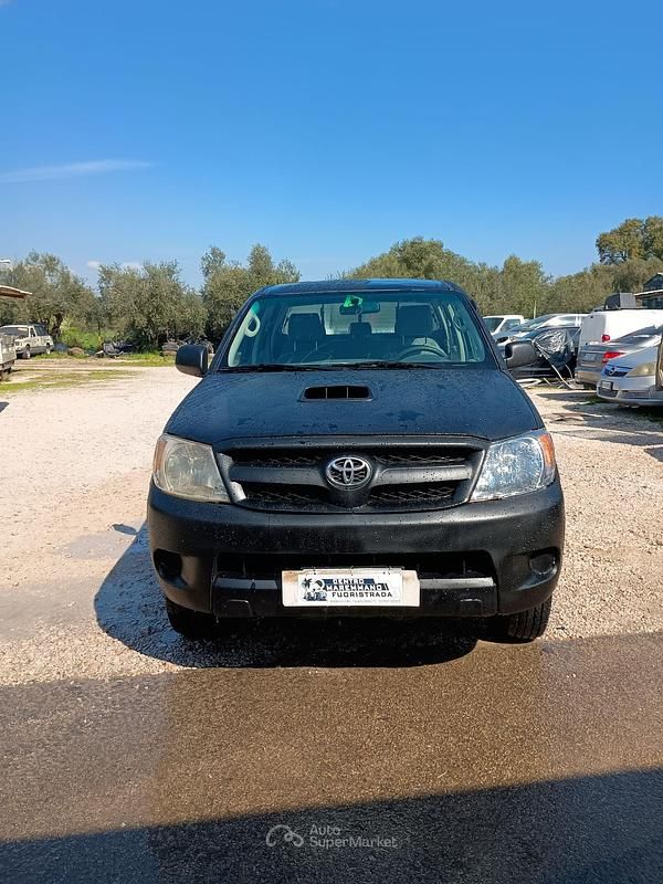 Usata Toyota HiLux 120 CV (88 kW) 2008 Nero Pick-up