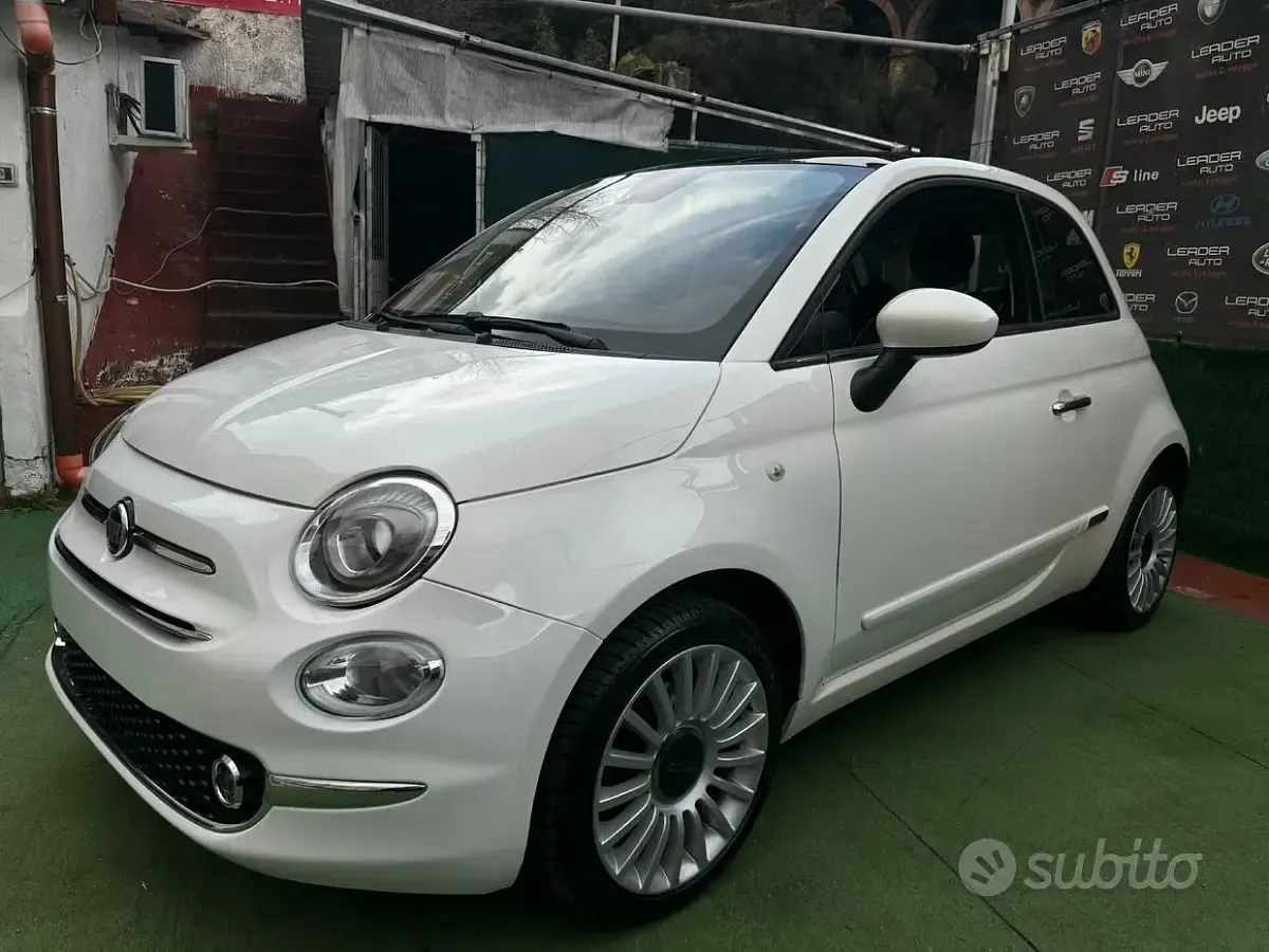 Usata Fiat 500 Lounge 69 CV (50 kW) 2019 Bianco Berlina