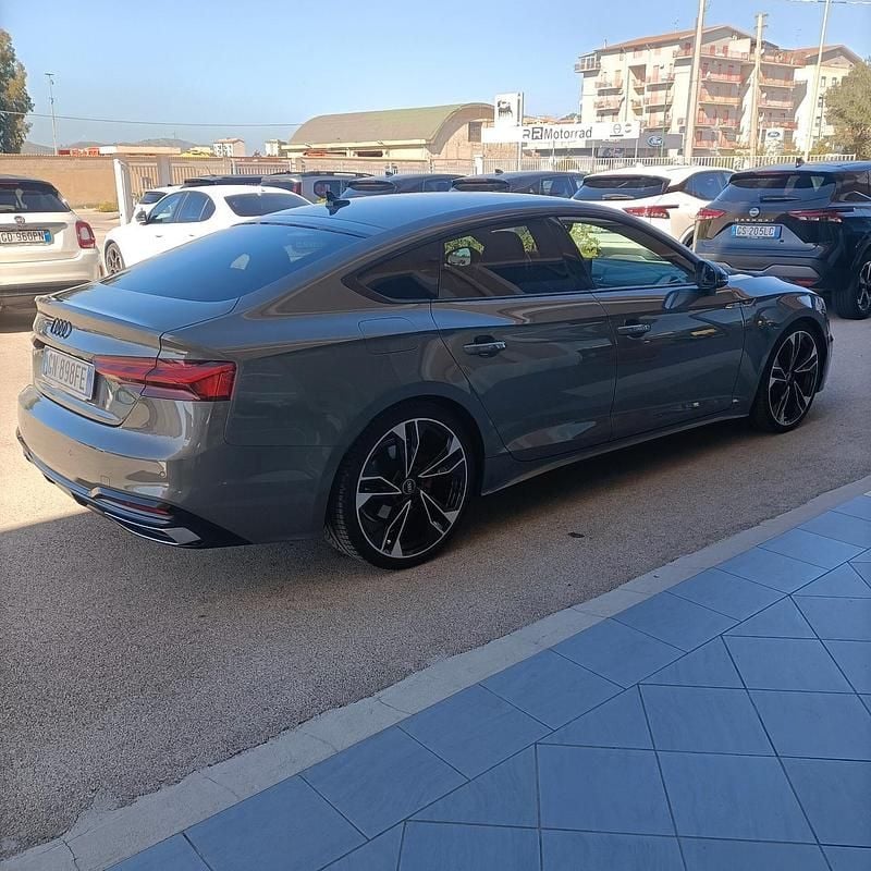 Usata Audi A5 204 CV (150 kW) 2023 Grigio Coupé