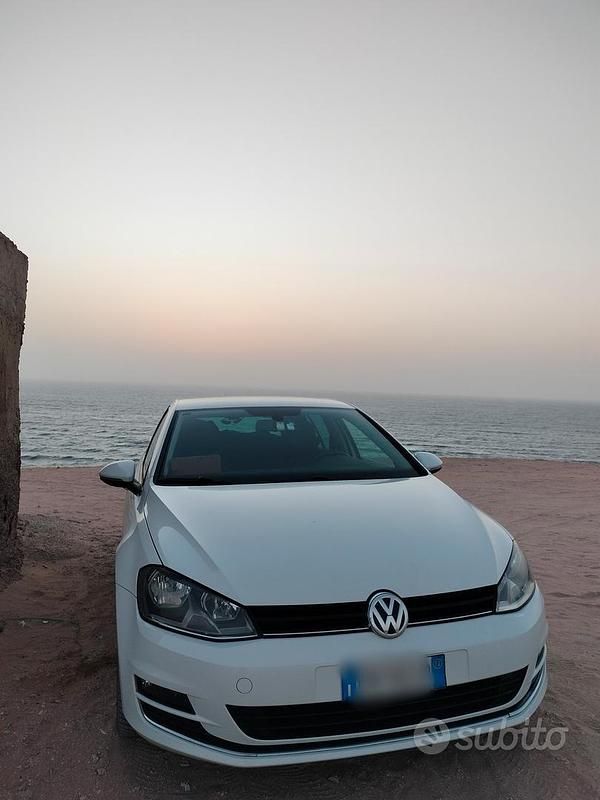 Usata VW Golf VII 2012 Bianco Berlina