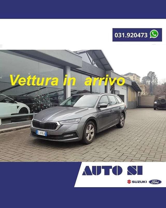 Grigio Usata 2022 Skoda Octavia Executive Station wagon | 18.990 € (Buon prezzo) - Immagine 1/4