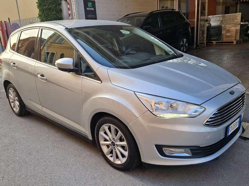 Usata Ford C-MAX Titanium 120 CV (88 kW) 2016 Argento Monovolume