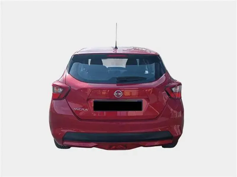 Usata Nissan Micra Acenta 87 CV (63 kW) 2022 Rosso Utilitaria
