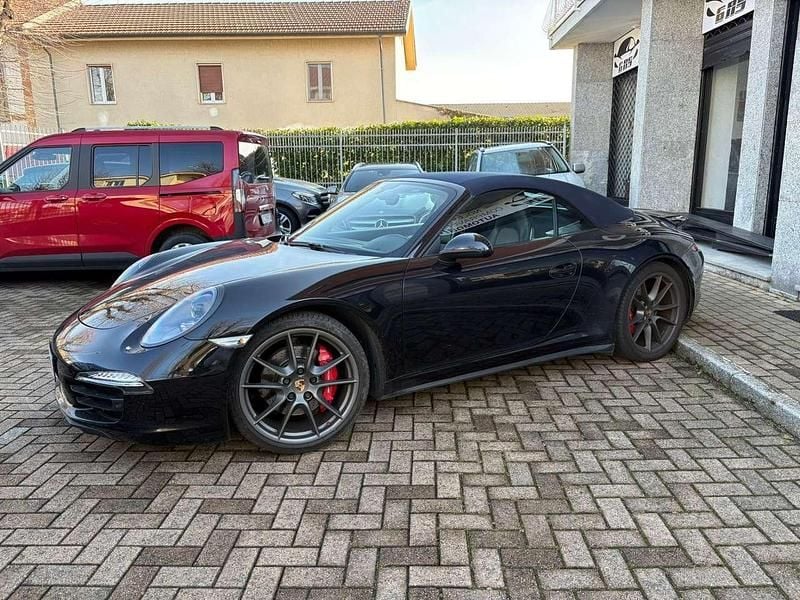 Usata Porsche 991 400 CV (294 kW) 2014 Nero Cabrio