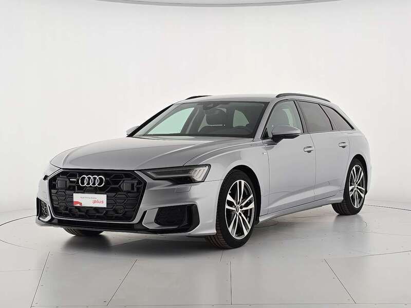 Argento fioretto metallizzato Usata 2024 Audi A6 S-Line Station wagon | 47.800 € (Ottimo prezzo) - Immagine 1/4