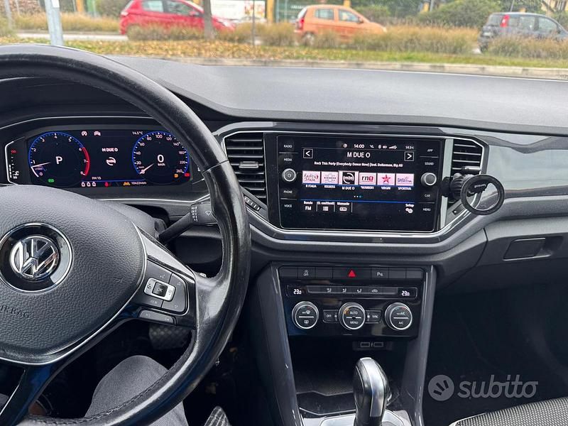 Usata VW T-Roc Advance 150 CV (110 kW) 2019 Grigio SUV
