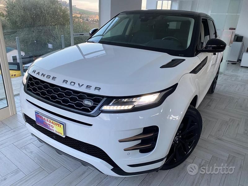 Usata Land Rover Range Rover evoque R-Dynamic 240 CV (176 kW) 2021 Bianco SUV