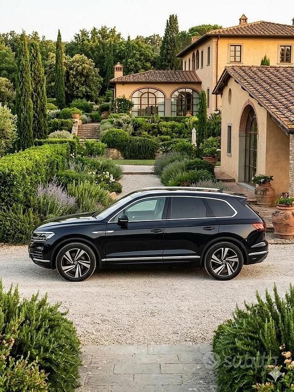 Usata VW Touareg Advance 231 CV (169 kW) 2019 Blu SUV