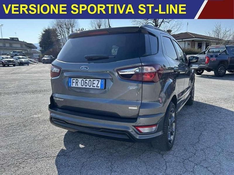 Usata Ford Ecosport ST-Line 99 CV (72 kW) 2018 Grigio SUV