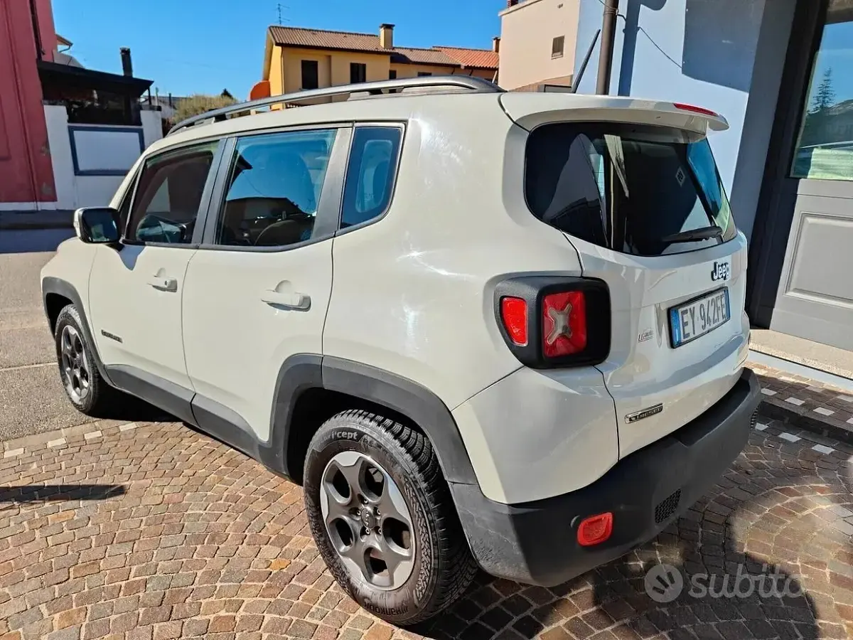 Usata Jeep Renegade Longitude 120 CV (88 kW) 2015 Bianco SUV