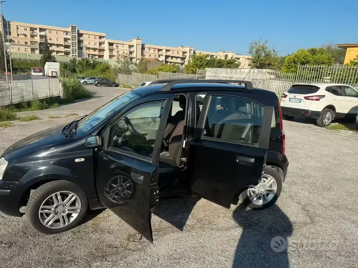 Usata Fiat Panda 54 CV (39 kW) 2003 Nero Utilitaria