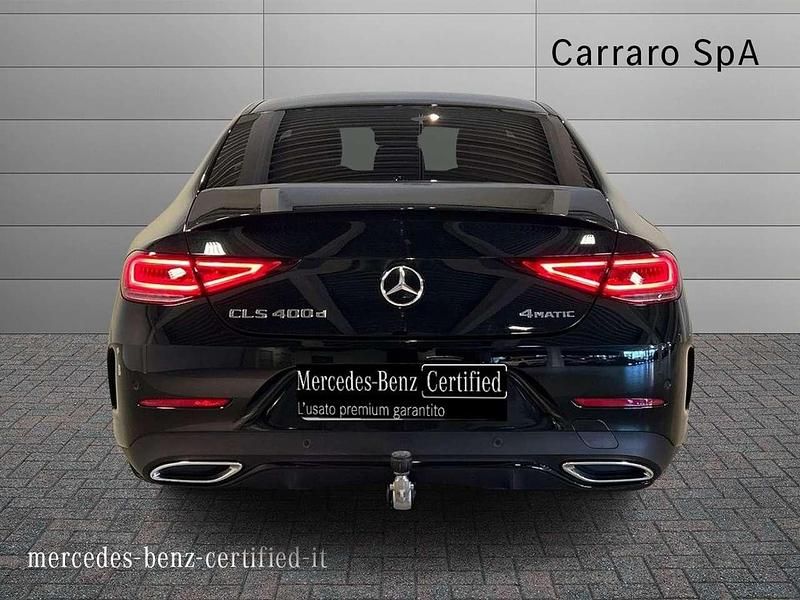 Usata Mercedes CLS400 Premium Plus 330 CV (242 kW) 2022 Verde scuro metallizzato Coupé