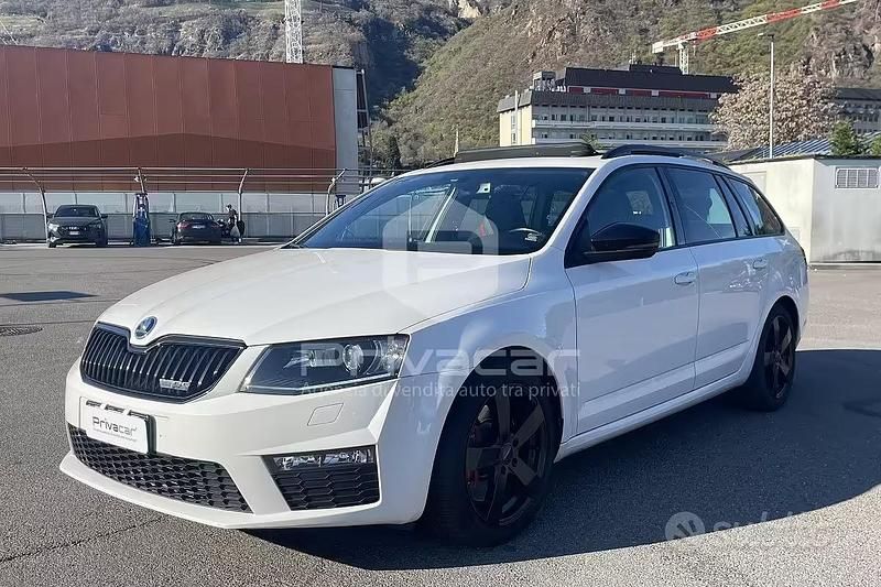 Usata Skoda Octavia RS 220 CV (161 kW) 2016 Bianco Utilitaria