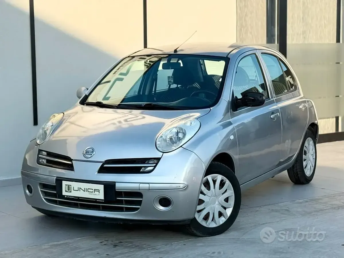 Usata Nissan Micra 86 CV (63 kW) 2008 Grigio Berlina