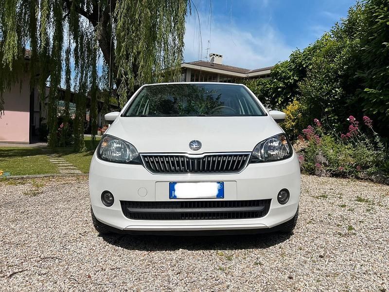 Usata Skoda Citigo G-TEC Ambition 68 CV (50 kW) 2014 Bianco Utilitaria