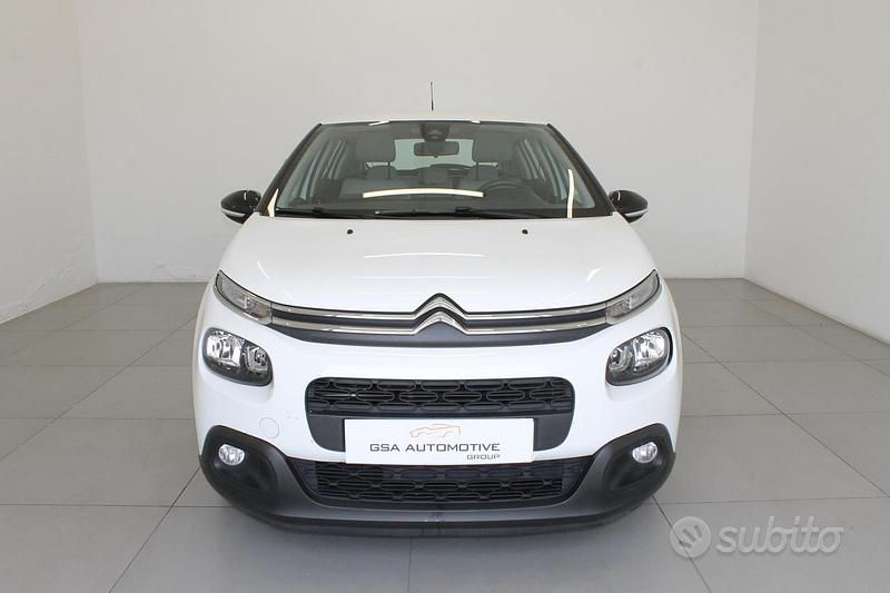 Usata Citroën C3 Feel 83 CV (61 kW) 2019 Bianco Utilitaria