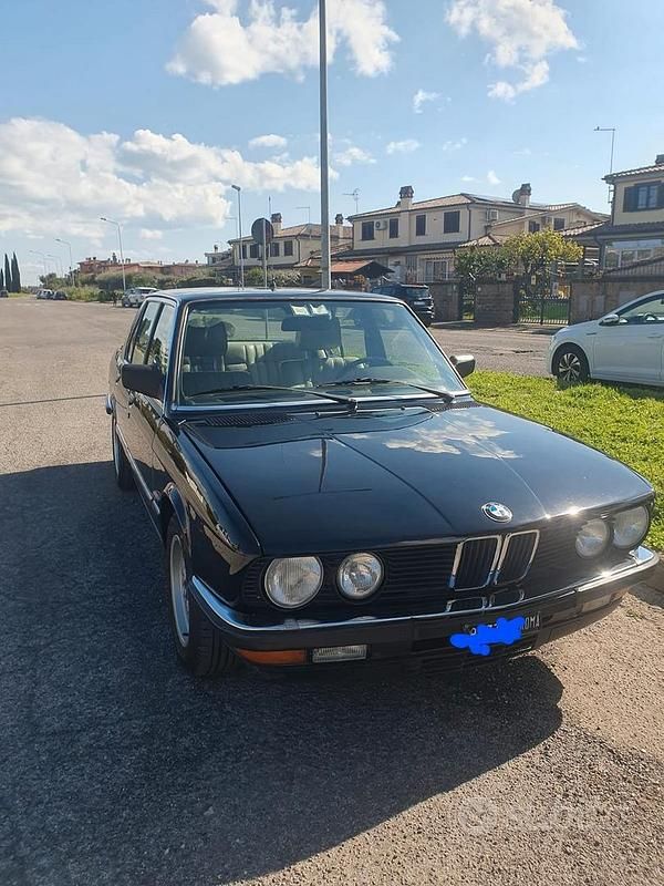 Usata BMW 524 116 CV (85 kW) 1984 Nero Berlina