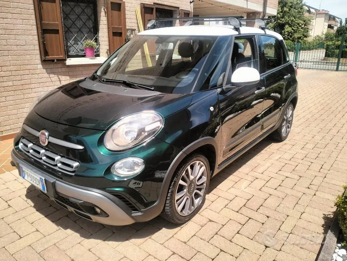 Usata Fiat 500L Cross 120 CV (88 kW) 2017 Verde Monovolume