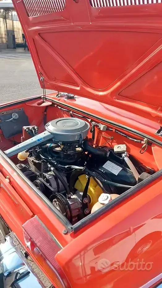 Usata Fiat 850 53 CV (38 kW) 1970 Rosso Cabrio