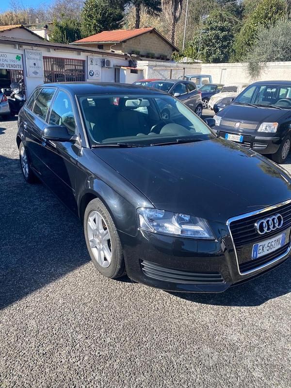 Usata Audi A3 Ambition 169 CV (124 kW) 2011 Nero Utilitaria
