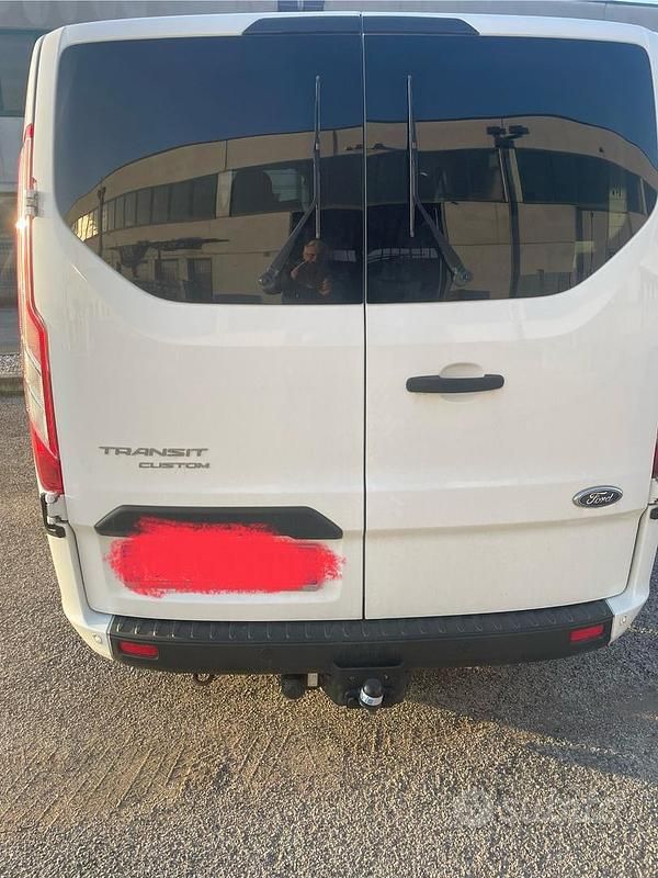 Usata Ford Transit Custom 136 CV (100 kW) 2019 Bianco Monovolume