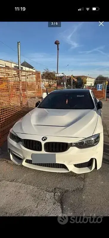 Usata BMW 430 252 CV (185 kW) 2018 Bianco Coupé