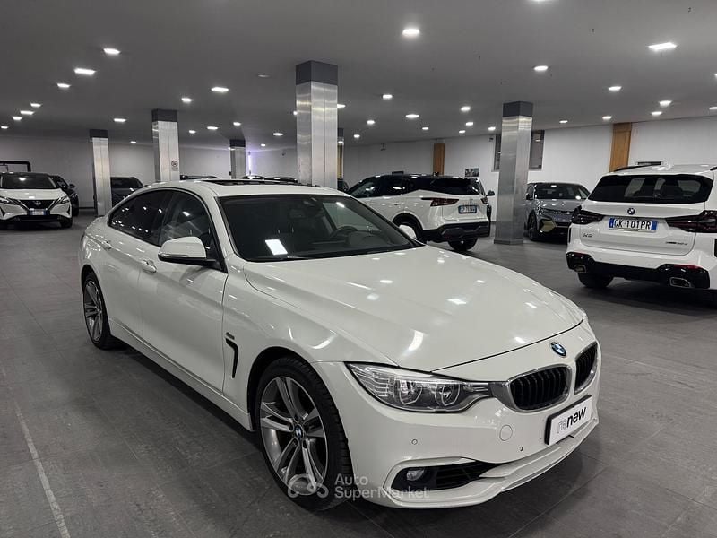 Usata BMW 430 Gran Coupé Sport Line 258 CV (189 kW) 2016 Bianco Coupé