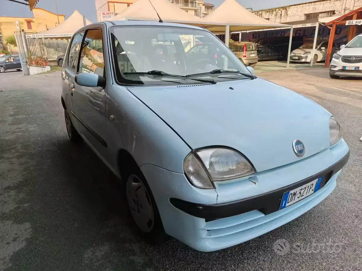 Usata Fiat 600 Active 54 CV (39 kW) 2007 Bluazzurro Utilitaria