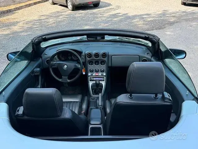 Usata Alfa Romeo Spider 150 CV (110 kW) 2003 Grigio Cabrio