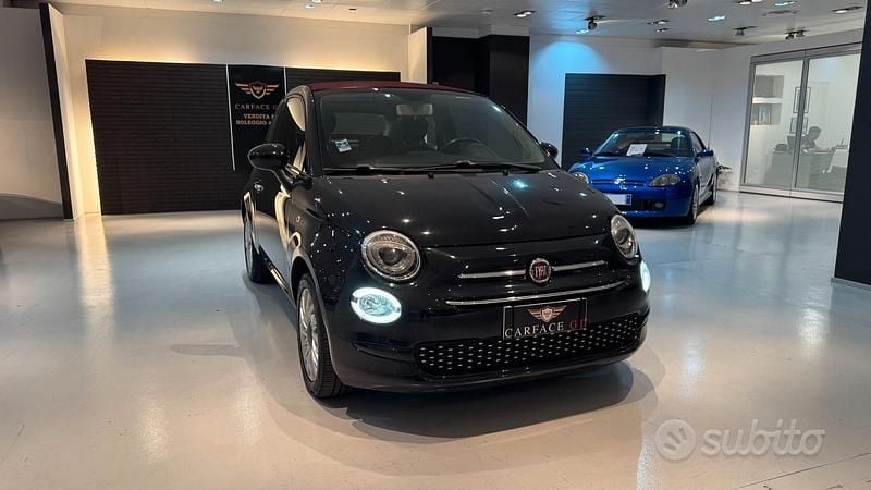 Usata Fiat 500C Dolcevita 69 CV (50 kW) 2019 Nero Cabrio
