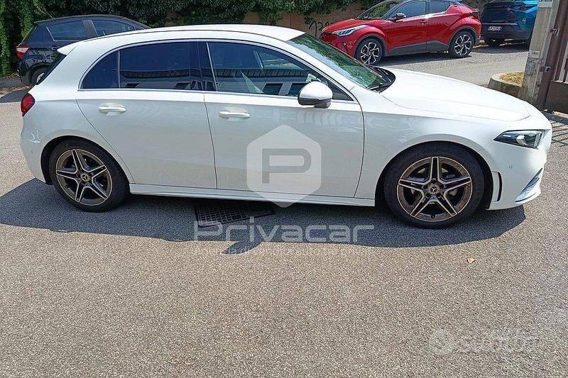 Usata Mercedes A180 Premium 136 CV (100 kW) 2020 Bianco Utilitaria