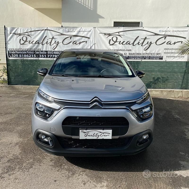 Usata Citroën C3 PureTech 110 CV (80 kW) 2024 Grigio Berlina