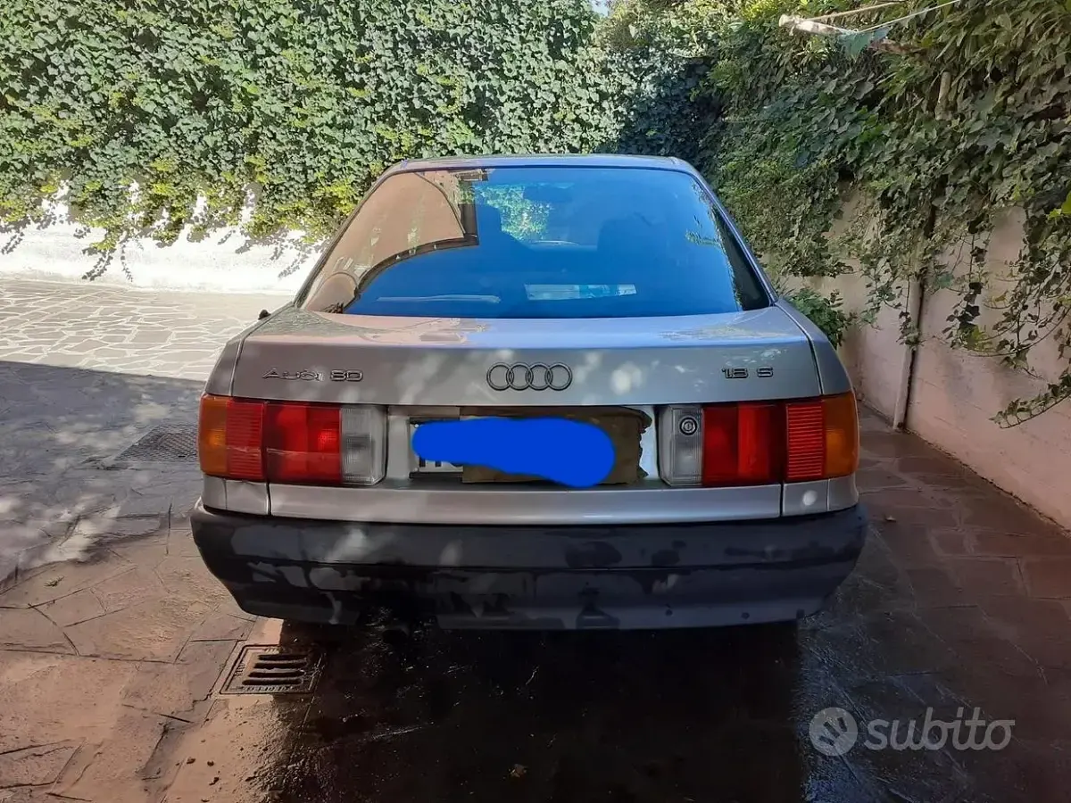 Usata Audi 80 88 CV (64 kW) 1991 Grigio Berlina