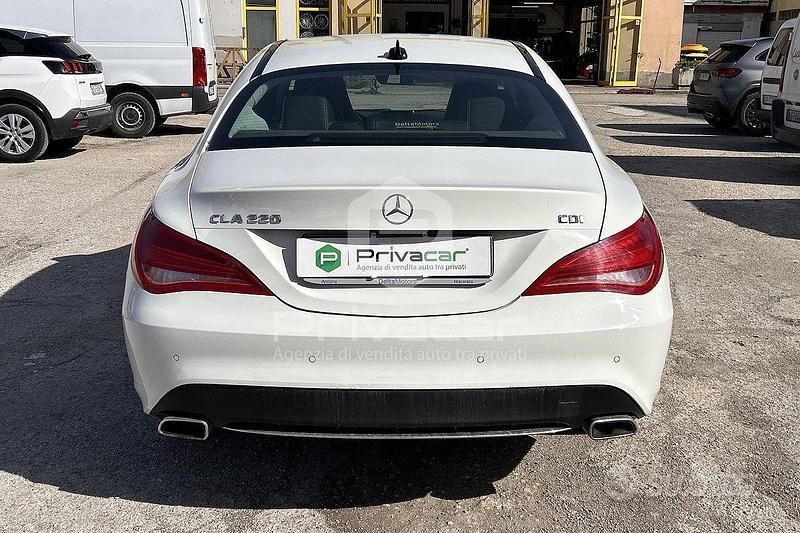 Usata Mercedes CLA220 177 CV (130 kW) 2015 Bianco Berlina