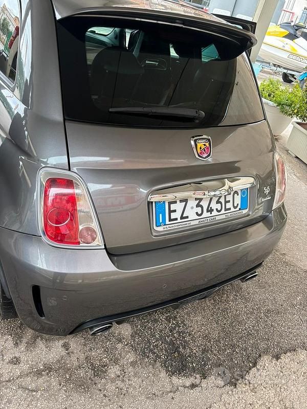 Usata Abarth 595 Turismo 165 CV (121 kW) 2015 Grigio Utilitaria