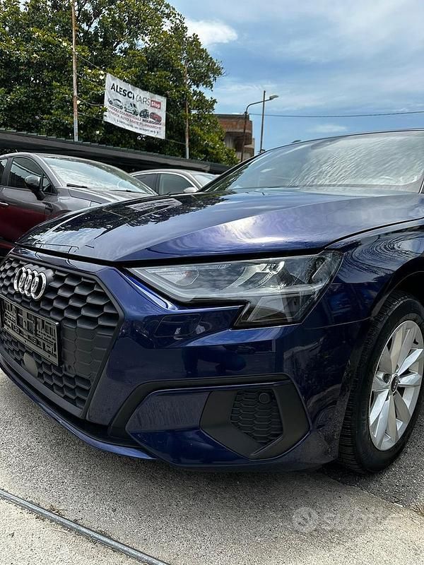 Usata Audi A3 2021 Blu Berlina