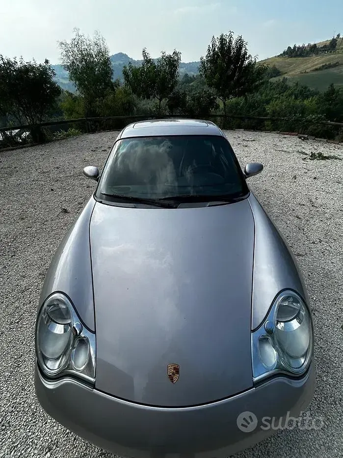 Usata Porsche 996 Turbo 420 CV (308 kW) 2001 Grigio Coupé