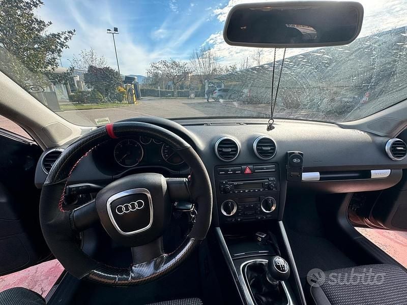 Usata Audi A3 S-Line 131 CV (96 kW) 2005 Nero Berlina