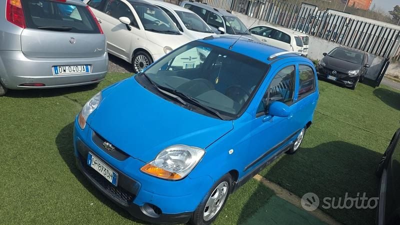 Usata Chevrolet Matiz SX 66 CV (48 kW) 2009 Blu Utilitaria