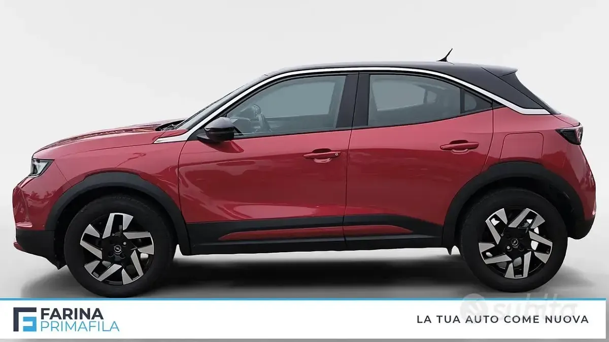 Usata Opel Mokka Elegance 101 CV (74 kW) 2023 Rosso/ tetto nero SUV
