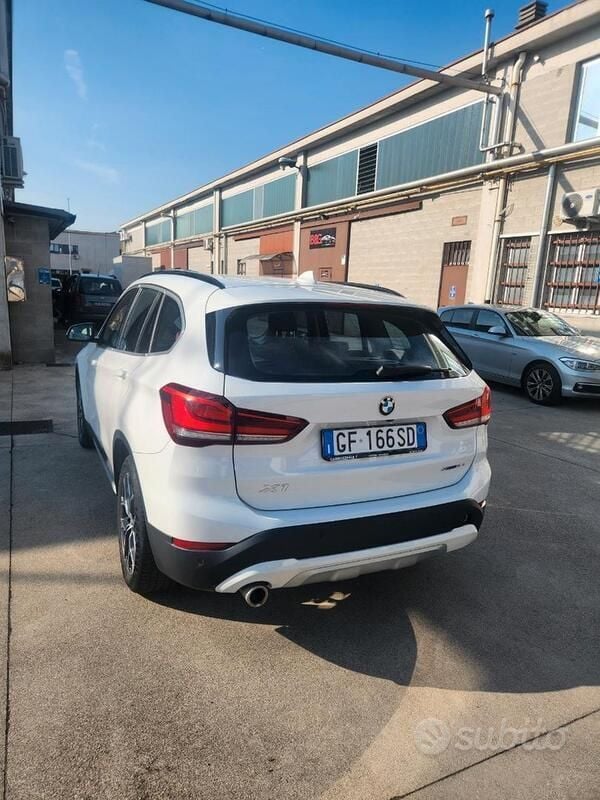 Usata BMW X1 Advantage 150 CV (110 kW) 2021 Bianco SUV