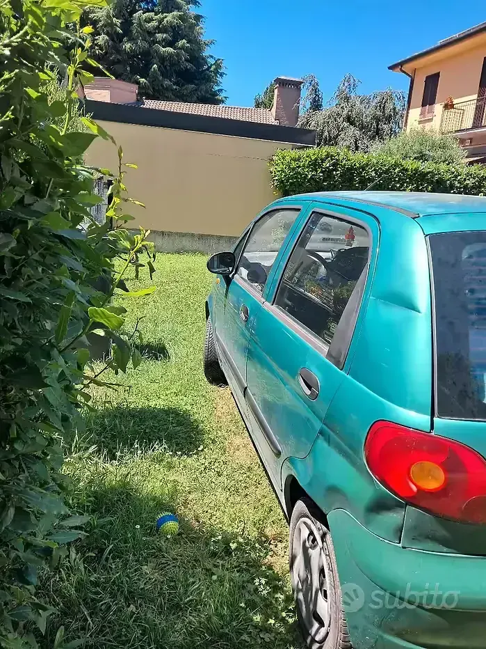Usata Chevrolet Matiz 51 CV (37 kW) 2002 Verde Utilitaria
