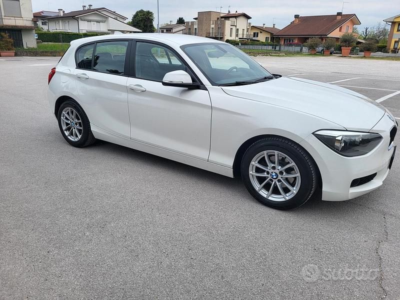 Usata BMW 116 116 CV (85 kW) 2015 Bianco Utilitaria