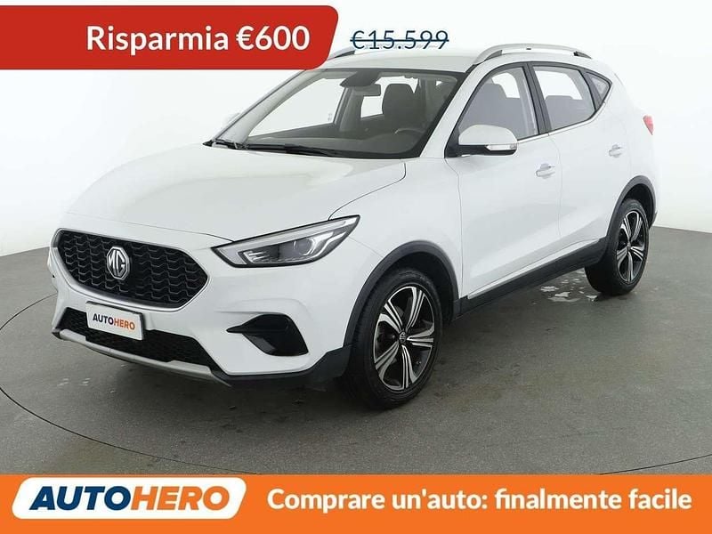 Usata MG ZS Comfort 106 CV (77 kW) 2023 Bianco SUV